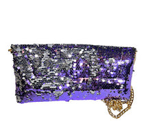 Load image into Gallery viewer, Sequins Handbag with Crossbody Option
