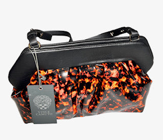 Vince Cameto Black and Orange Bag