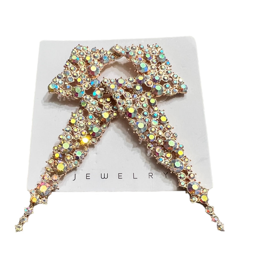 Blinged Lightening Bolt Earrings (Mrs. Energy)